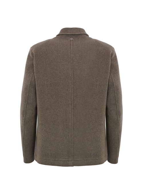 Giacca Field in lana riciclata Tortora scuro Herno | FI000138U 33475R2700